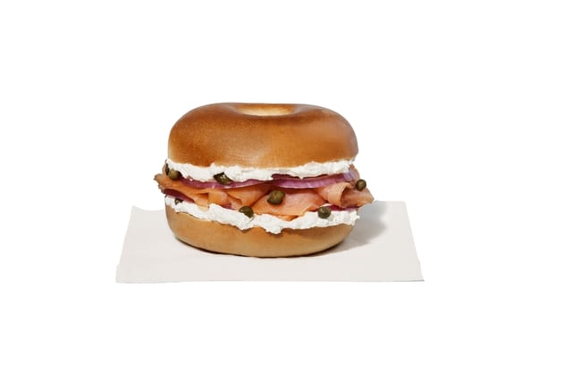 Nova Lox Sandwich.