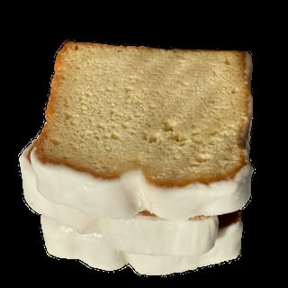 Iced Lemon Loaf Pound Cake