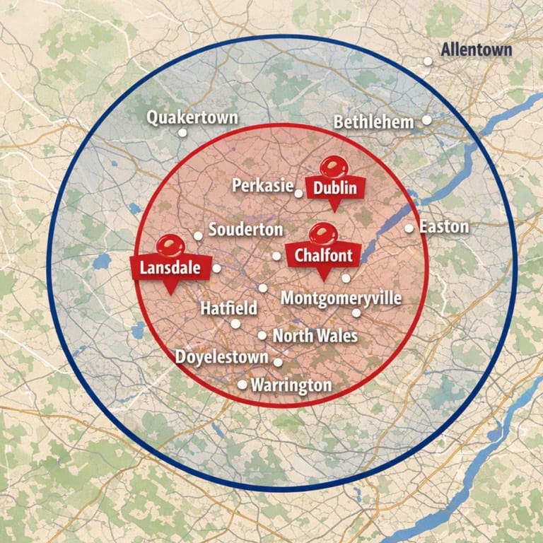 Areas We Serve