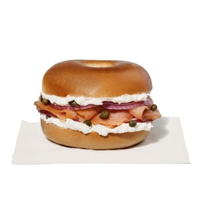 Nova Lox Sandwich