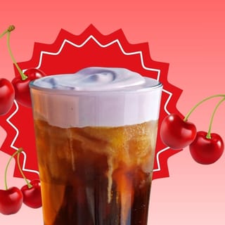 Cherry Vanilla Sweet Cream Cold Brew