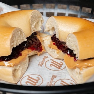 Peanut Butter Jammin' Bagel